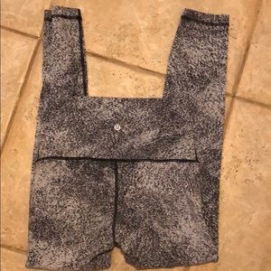 Lululemon gray high Waist leggings